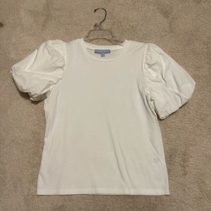 Antonio Melani xs white puff sleeve top. Worn once